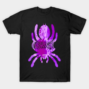 Tarantula Silhouette V49 (Tie Dye) T-Shirt